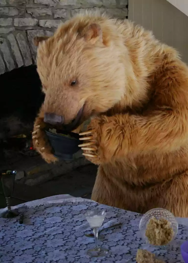 realistic grizzly bear costume