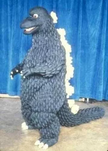 Homemade godzilla suit 1983