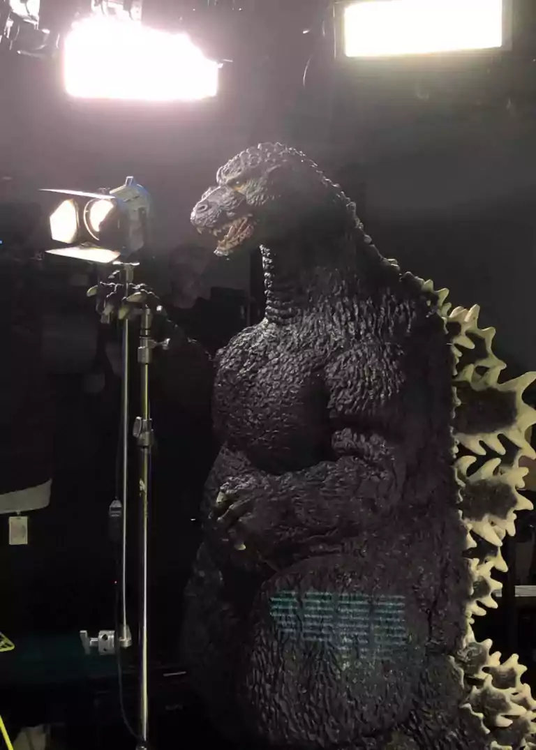 godzilla visits SYFY Wire 30 Rock NY