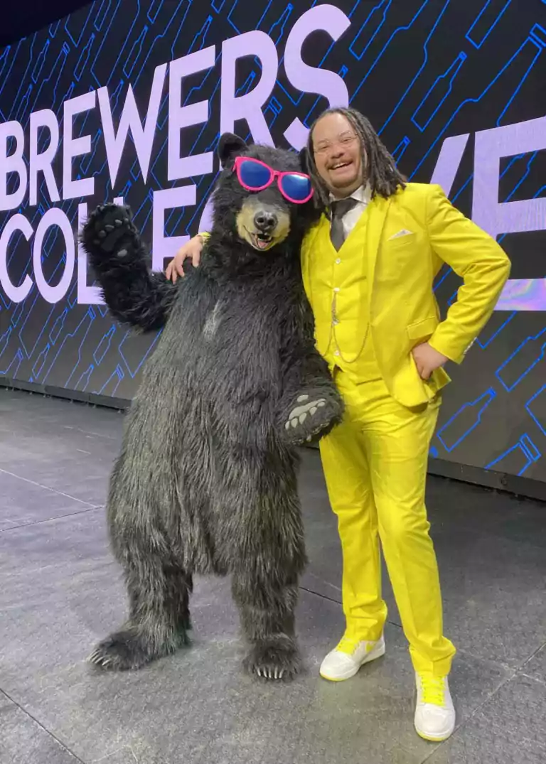 realistic animatronic bear costume