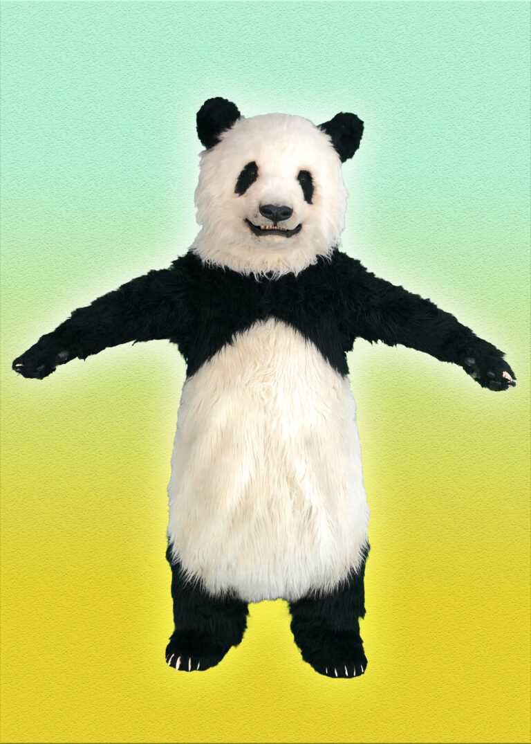 realistic panda costume for hire