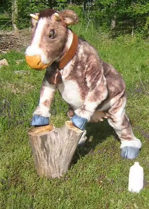 realistic jersey cow suit